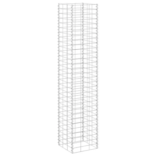 3 db vas gabion magaságyás 30 x 30 x 150 cm