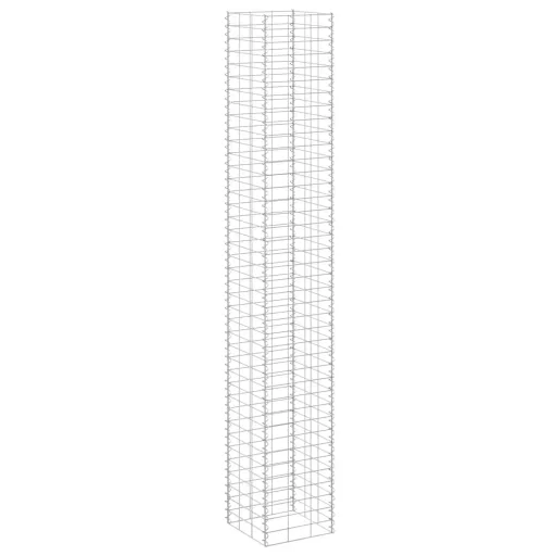 3 db vas gabion magaságyás 30 x 30 x 200 cm