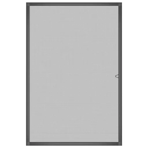 Antracitszürke ablakszúnyogháló 80x120 cm