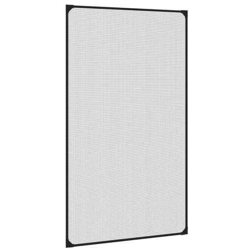 Antracitszürke mágneses ablakszúnyogháló 80 x 140 cm