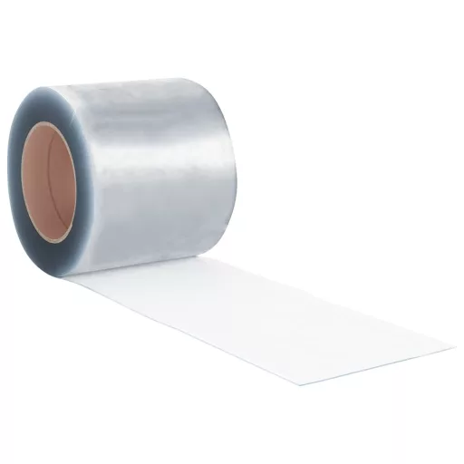 Átlátszó PVC ajtófüggöny 200 mm x 1,6 mm 50 m