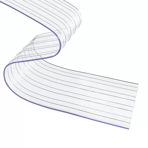 Átlátszó PVC ajtófüggöny 200 mm x 1,6 mm 10 m