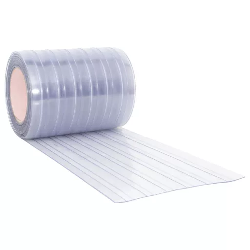 Átlátszó PVC ajtófüggöny 300 mm x 2,6 mm 25 m