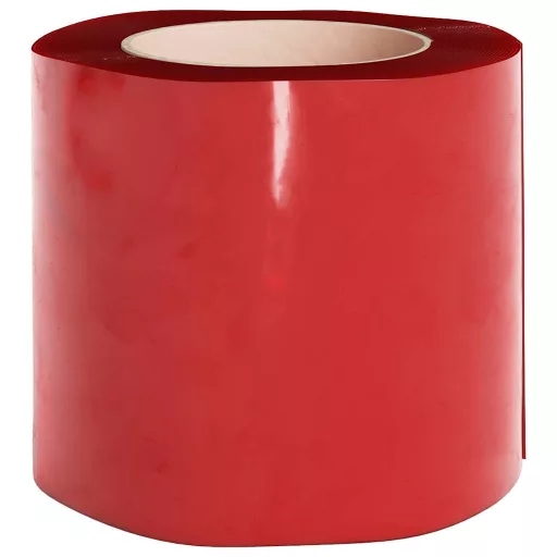 Piros PVC ajtófüggöny 200 mm x 1,6 mm 25 m