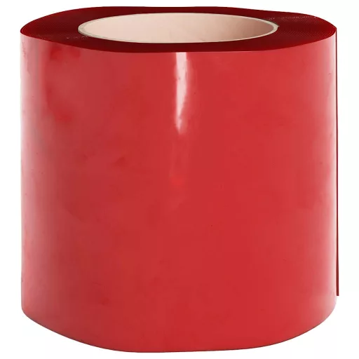 Piros PVC ajtófüggöny 200 mm x 1,6 mm 50 m