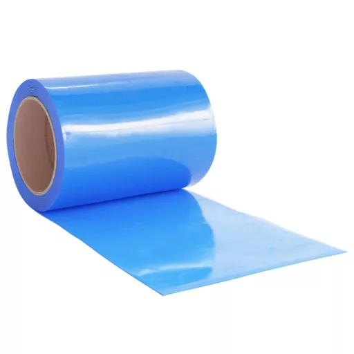 Kék PVC ajtófüggöny 300 mm x 2,6 mm 10 m