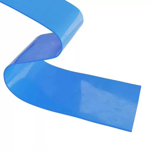 Kék PVC ajtófüggöny 300 mm x 2,6 mm 10 m