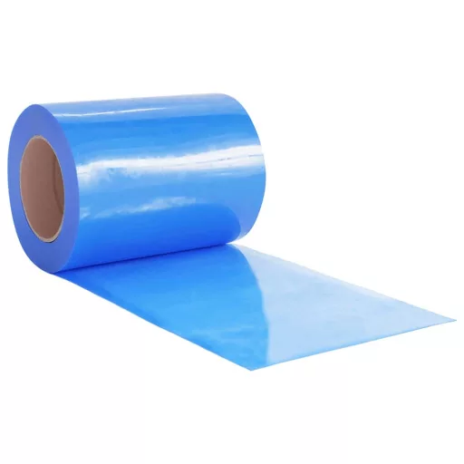 Kék PVC ajtófüggöny 300 mm x 2,6 mm 25 m