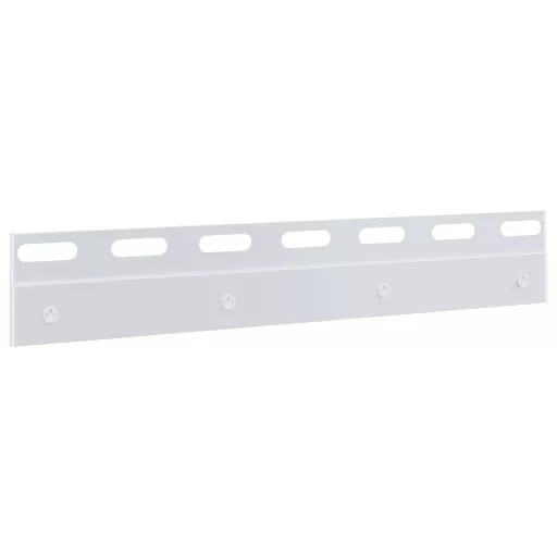 4 db ezüst rozsdamentes acél összekötő lemez 28 cm