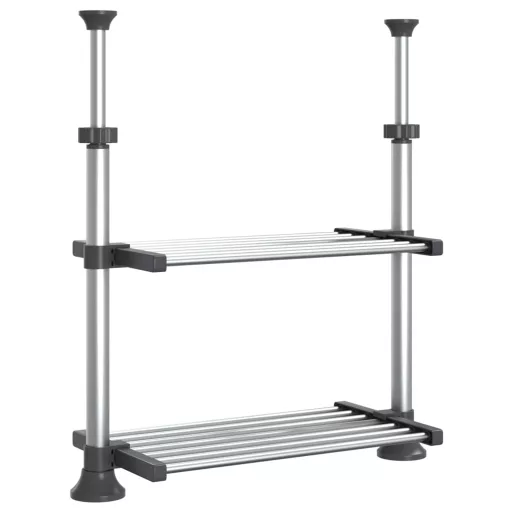 Alumínium konyhapolc 50 x 25 x (50-70) cm