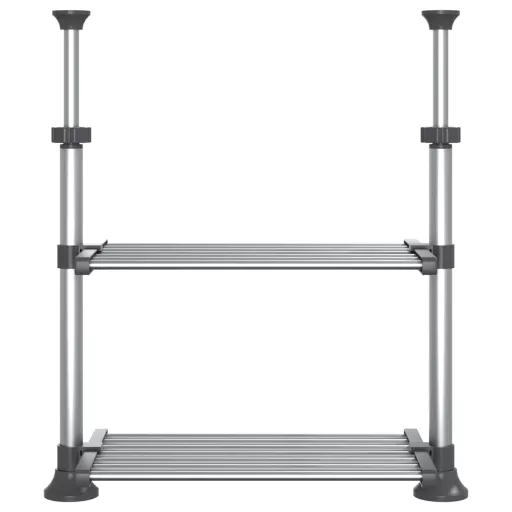 Alumínium konyhapolc 50 x 25 x (50-70) cm