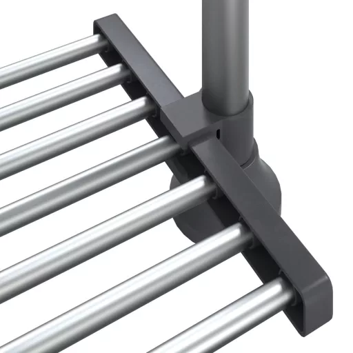 Alumínium konyhapolc 50 x 25 x (50-70) cm
