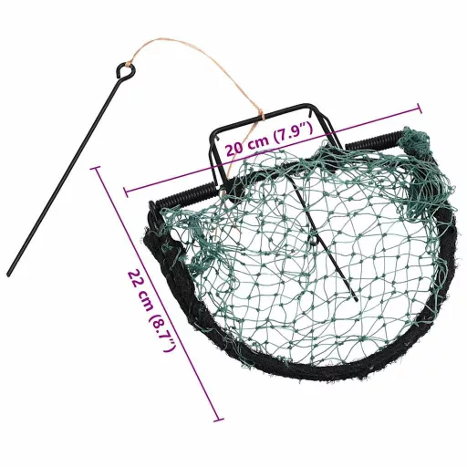 vidaXL zöld acél madárcsapda 20 cm 