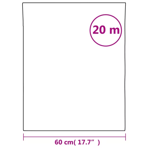 Matt fehér PVC ablakfólia 60 x 2000 cm