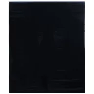 Matt fekete PVC statikus ablakfólia 90 x 2000 cm