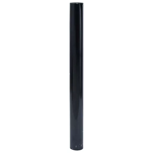 Matt fekete PVC statikus ablakfólia 90 x 2000 cm