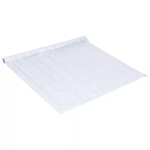 Matt bambusz mintás PVC ablakfólia 45 x 500 cm