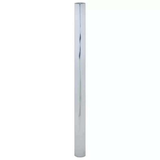 Ezüst PVC tükröző statikus napsugárzás elleni fólia 45 x2000 cm