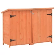 Fa kerti fészer 128x42x91 cm