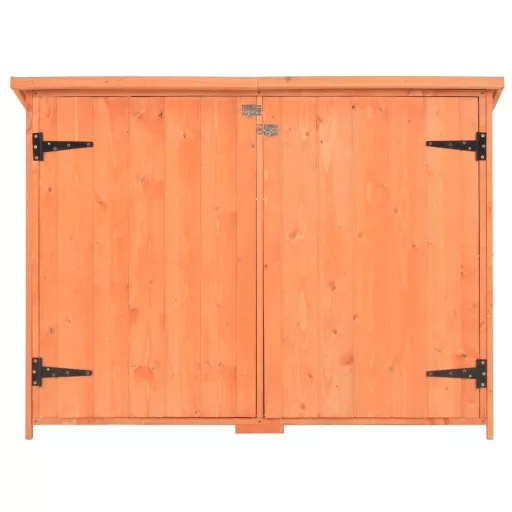 Fa kerti fészer 128x42x91 cm