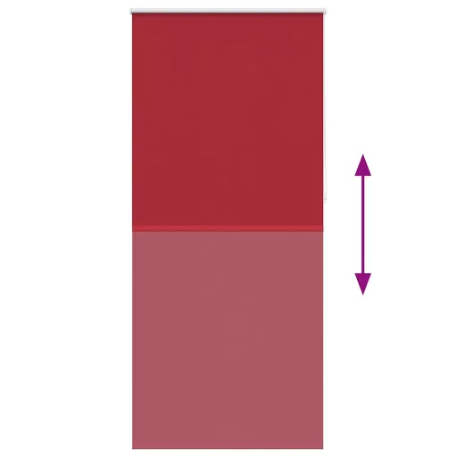 Sötétítő roló 84,4 x 230 cm, szövetszélesség 80 cm, piros