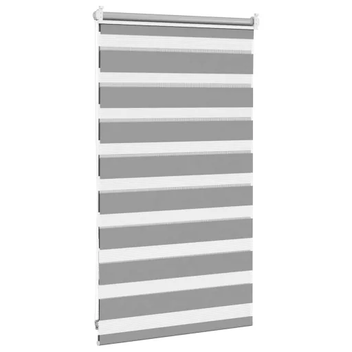 Szürke zebra roló 50,9 x 100 cm szövet szélesség 46,7 cm