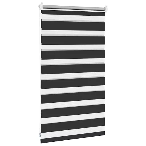 Fekete zebra roló 50,9 x 100 cm szövet szélesség 46,7 cm