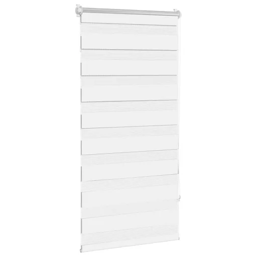 Fehér zebra roló 60,9 x 120 cm szövetszélesség 56,7 cm