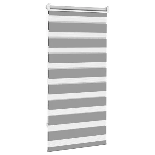 Szürke zebra roló 60,9 x 120 cm szövet szélesség 56,7 cm