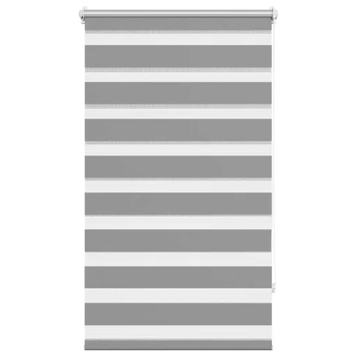 Szürke zebra roló 70,9 x 120 cm szövet szélesség 66,7 cm
