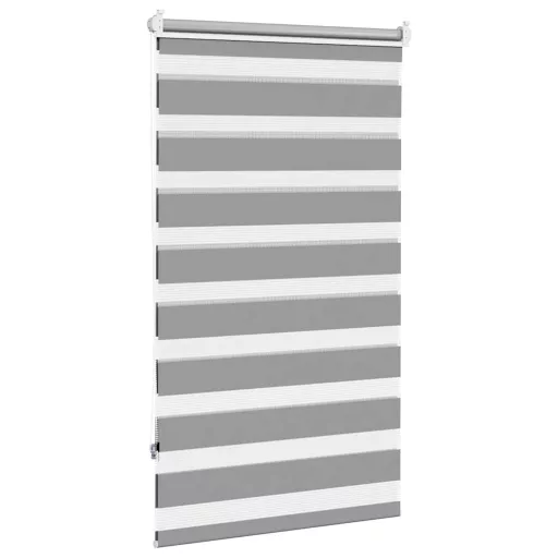 Szürke zebra roló 70,9 x 120 cm szövet szélesség 66,7 cm