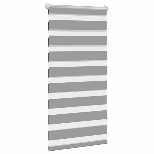 Szürke zebra roló 80,9 x 150 cm szövet szélesség 76,7 cm