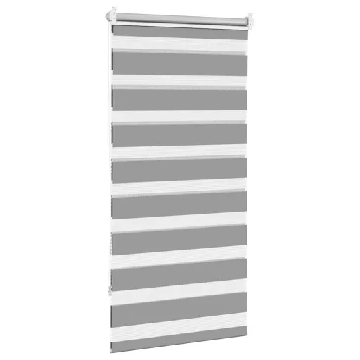 Szürke zebra roló 80,9 x 150 cm szövet szélesség 76,7 cm