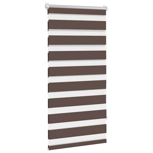 Zebra roló 80,9 x 150 cm, szövetszélesség 76,7 cm, kávébarna