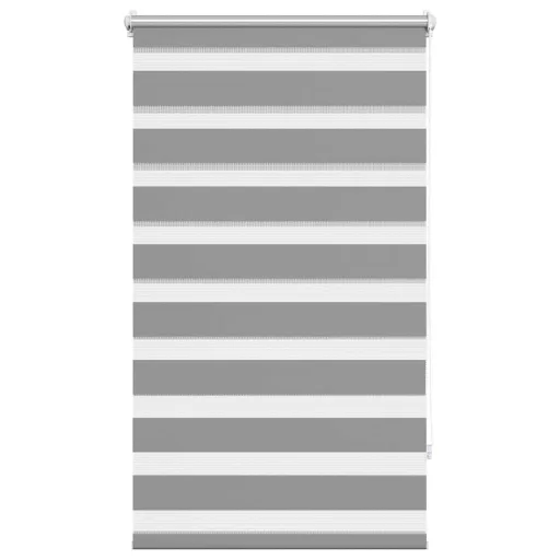 Szürke zebra roló 90,9 x 150 cm szövetszélesség 86,7 cm
