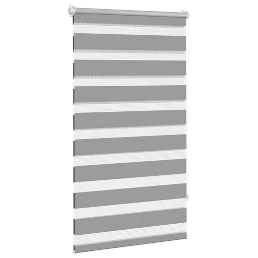 Szürke zebra roló 90,9 x 150 cm szövetszélesség 86,7 cm