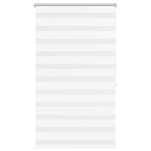 Fehér zebra roló 100,9 x 175 cm szövetszélesség 96,7 cm