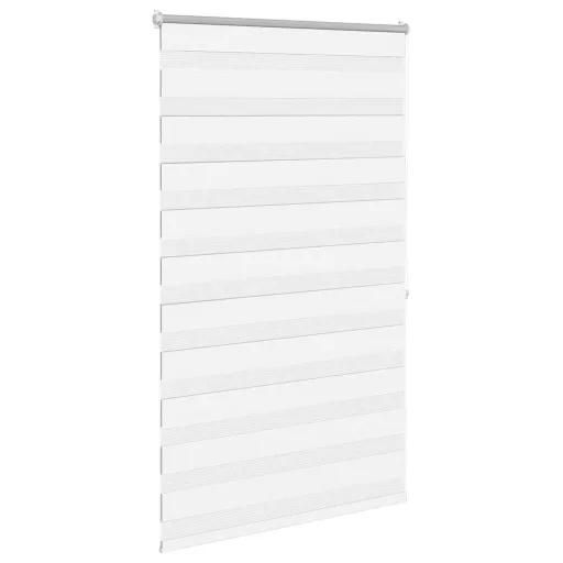 Fehér zebra roló 100,9 x 175 cm szövetszélesség 96,7 cm