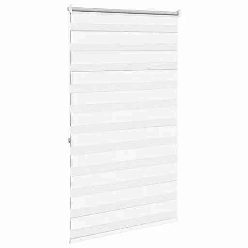 Fehér zebra roló 100,9 x 175 cm szövetszélesség 96,7 cm