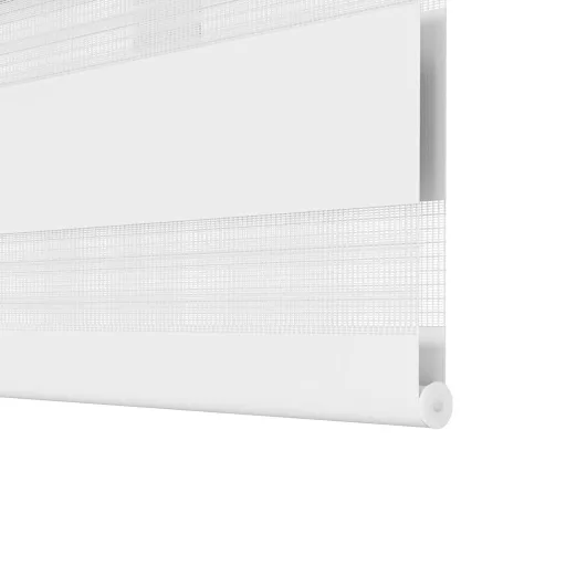Fehér zebra roló 120,9 x 175 cm szövetszélesség 116,7 cm
