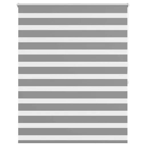 Szürke zebra roló 120,9 x 175 cm szövetszélesség 116,7 cm