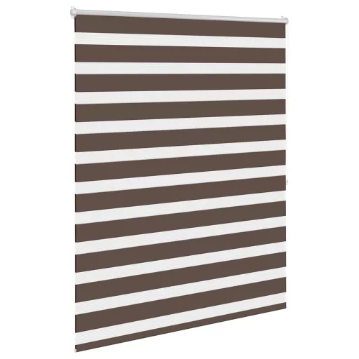 Zebra roló 120,9 x 175 cm, szövetszélesség 116,7 cm, kávébarna