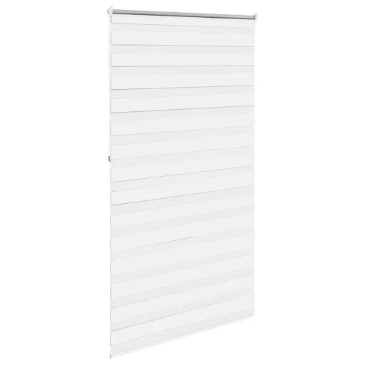 Fehér zebra roló 120,9 x 230 cm szövetszélesség 116,7 cm