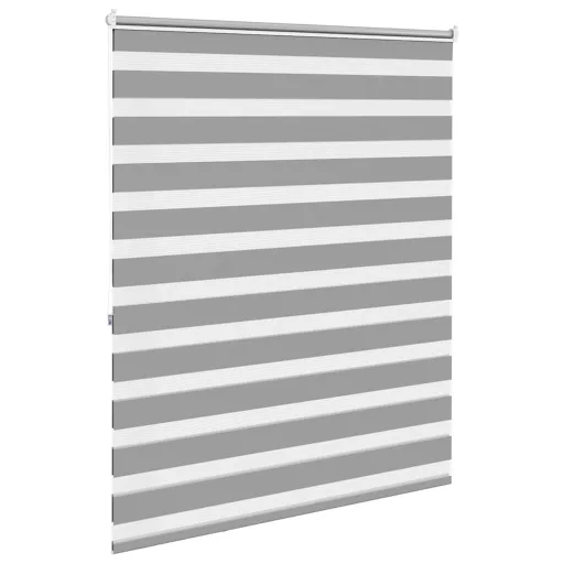 Szürke zebra roló 140,9 x 175 cm szövetszélesség 136,7 cm