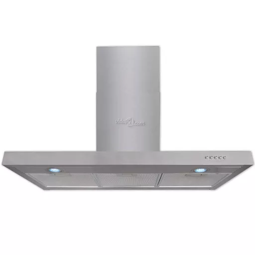 Lapos rozsdamentes szagelszívó 900 mm