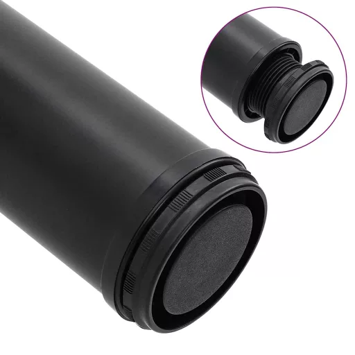 4 db állítható magasságú fekete asztalláb 1100 mm