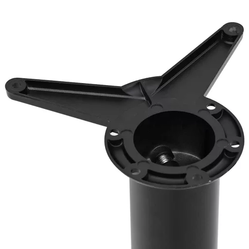 4 db állítható magasságú fekete asztalláb 1100 mm