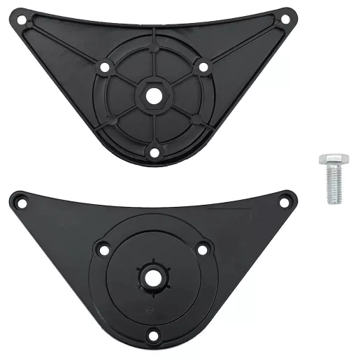 4 db állítható magasságú fekete asztalláb 710 mm