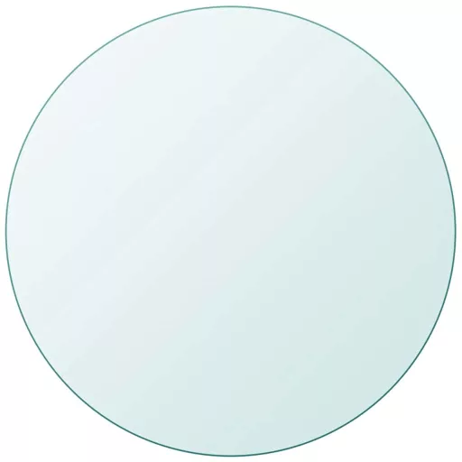 Edzett üveg asztallap kerek 700 mm