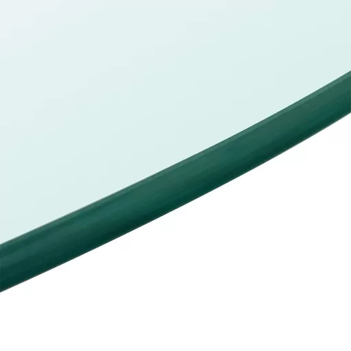Edzett üveg asztallap kerek 700 mm